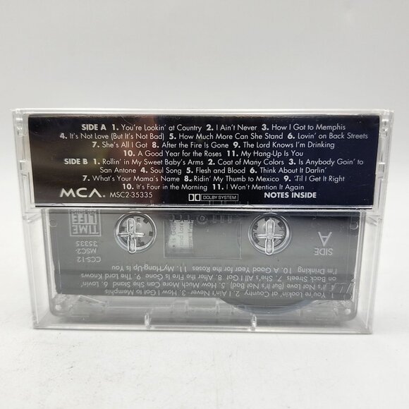 Contemporary Country The Early 70s Pure Gold Cassette Time Life CCS-12 MSC235335 - Picture 2 of 2